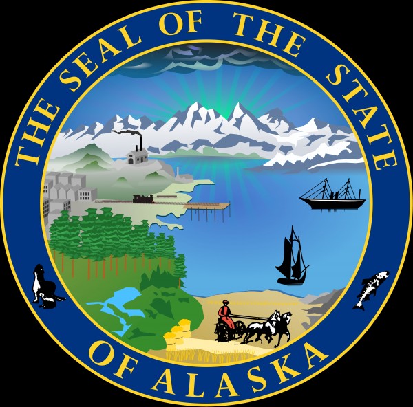 Alaska State Seal by Fun With Flags